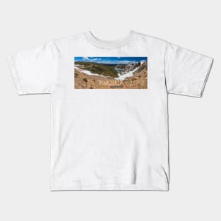 Beartooth Highway Wyoming and Montana Kids T-Shirt